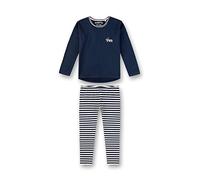 Sanetta Mädchen Pyjama Zweiteiliger Schlafanzug, per Pack Blau (Navy 5172), 176 (Herstellergröße: 176)