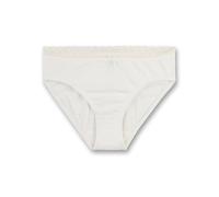Sanetta Mädchen-Rioslip Off-White | Hochwertige und nachhaltige Unterhose für Mädchen aus Baumwolle. Unterwäsche für Mädchen