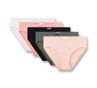 Sanetta Mädchen Rioslips 5er Pack - Teens, Single Jersey, Baumwoll-Stretch Schwarz/Grün/Rosa / 164 164 Mehrfarbig