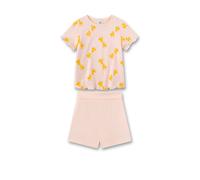 Sanetta Mädchen Schlafanzug kurz - 80 / rosa / 100% Bio Baumwolle