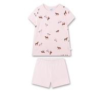 Sanetta Mädchen Schlafanzug - kurz, Kids, Pyjama, Baumwolle, Motiv Rosa 116