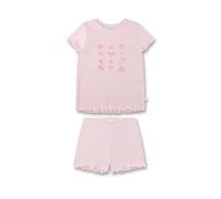 Sanetta Mädchen-Schlafanzug kurz rosa | Hochwertiger und bequemer Schlafanzug aus Baumwolle für Mädchen. Pyjamaset für Mädchen 086