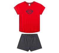 SANETTA Mädchen Pyjama rot | 164