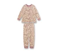 Sanetta - Kid's Pyjama Long AOP 233631 - Schlafanzug, Gr. 140, beige (Sand)