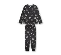 Sanetta - Kid's Pyjama Long AOP 245975 - Schlafanzug, Gr. 176, grau (Phantom)
