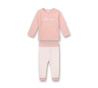 Sanetta Mädchen-Schlafanzug lang rosa | Bio-Baumwolle, GOTS-Zertifiziert, anschmiegsam.