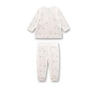 Sanetta - Kid's Pyjama Long 222174 - Schlafanzug, Gr. 80, weiß (WhitePebble)
