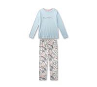 Sanetta - Schlafanzug STAY AWESOME lang in sky blue Gr.128