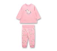 Sanetta Schlafanzug lang Pferde 92 rosa/beige
