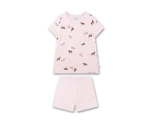 Sanetta Mädchen-Schlafanzug rosa | Hochwertiger und bequemer Schlafanzug aus Baumwolle für Mädchen. Pyjamaset für Mädchen