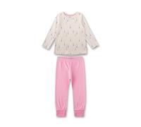 Sanetta Mädchen-Schlafanzug Rosa | Hochwertiger und bequemer Schlafanzug aus Bio-Baumwolle für Mädchen. Pyjamaset für Mädchen 128