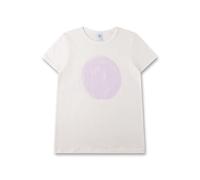 Sanetta Mädchen-Schlafshirt halbarm Off-White | Hochwertiges und bequemes Schlafshirt aus Baumwolle für Mädchen. Nachtwäsche für Mädchen 128