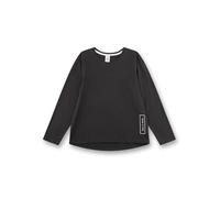 Sanetta Mädchen-Schlafshirt Langarm grau | Hochwertiges und bequemes Schlafshirt aus Baumwolle für Mädchen. 152