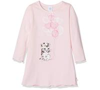 Sanetta Mädchen Sleepshirt w.Print Nachthemd, Pink (Magnolie 3609.0), 98