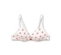 Sanetta Mädchen Soft Cup beige Geformter BH, White Pebble, 70A