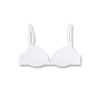 Sanetta Mädchen-Soft Cup Bra weiß Jungen-Schlafanzug lang orange Baumwolle | Gemütlicher Kinderpyjama Unterwäsche für Mädchen
