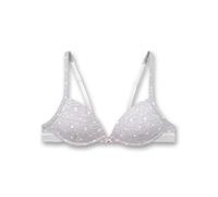 Sanetta Mädchen Soft Cup Grau Geformter BH, Hellgrau Melange, 65A EU