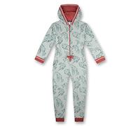 Sanetta Mädchen Strampler/Overall grau Pyjamaset, Frosty, 128