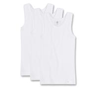 Sanetta Mädchen Unterhemd 3er Pack - Shirt o. Arme, Top, Organic Cotton, einfarbig 164 Weiß