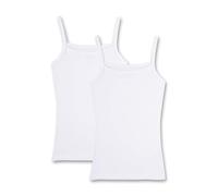 Sanetta Mädchen-Unterhemd (Doppelpack) | Hochwertiges und nachhaltiges Unterhemd für Mädchen aus Baumwolle. Inhalt: 2er Set Unterwäsche für Mädchen