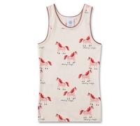 Sanetta Mädchen-Unterhemd Off-White | Hochwertiges und nachhaltiges Unterhemd für Mädchen aus Bio-Baumwolle. Unterwäsche für Mädchen