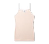 Sanetta Mädchen-Unterhemd Rosa | Hochwertiges und nachhaltiges Baumwoll-Modal-Unterhemd - 2er Set mit Spaghettiträgern im Streifen-Design