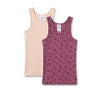 Sanetta - Mädchen-Unterhemden (Doppelpack) Lila 92