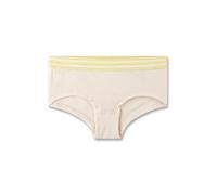 Sanetta Mädchen-Unterhose Beige | Hochwertige, nachhaltige Baumwoll-Unterhose - 2er Set Panty mit Webbund aus Rippe