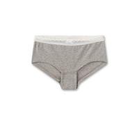 Sanetta Mädchen-Unterhose Grau | Hochwertige und nachhaltige Unterhose für Mädchen aus Baumwolle. Panty mit Spitzen-Details | Unterwäsche für Mädchen