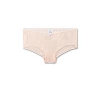 Sanetta Mädchen-Unterhose Rosa | Hochwertige und nachhaltige Baumwoll-Modal-Unterhose - 2er Set Panty mit Schleifchen im Streifen-Design