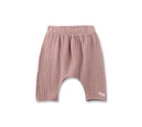 Sanetta Newborn-Hose Rosa aus Musselin | Praktische und Bequeme Mousselin-Hose aus Bio-Baumwolle für Mädchen. Baby Bekleidung 056