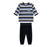 Sanetta - Kid's Pyjama 1/1 222298+222299 - Schlafanzug, Gr. 98, schwarz (LilacBlue)