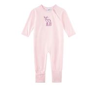 Sanetta Nicki-Schlafoverall mit Klappfuß Reh 74 rosa nicki