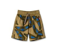 Sanetta Pure Jungen-Sweatshorts grün Banane | Praktische und Bequeme Sweathose aus Bio-Baumwolle für Jungen. Kinder Bekleidung