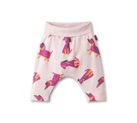 Sanetta Pure Mädchen-Sweathose rosa Hund | Praktische und gefütterte Hose aus Bio-Baumwolle für Mädchen. Baby Bekleidung