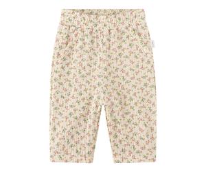 Sanetta Pure Musselin-Hose Blumen 92 natur/bunt