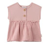 Sanetta Pure Musselin-T-Shirt ohne Arm 74 rosa
