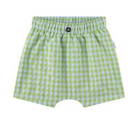 Sanetta Pure Shorts Karo 80 lime/hellblau