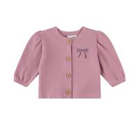 Sanetta Pure Sweatjacke Puffärmel Struktur 92 rosa