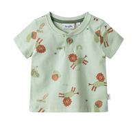 Sanetta Pure T-Shirt Löwen 62 mint/bunt