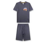 Sanetta Pyjama in Anthrazit - Größe 128 | Kinder Waesche