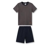 Sanetta Pyjama in Anthrazit - Größe 128 | Kinder Waesche