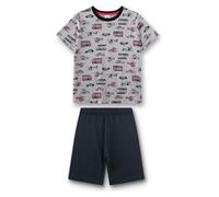 Sanetta Pyjama in Anthrazit - Größe 98 | Kinder Waesche