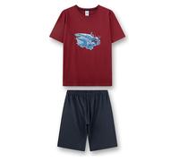 Sanetta Pyjama in Rot - Größe 128 | Kinder Waesche