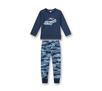 Sanetta Jungen lang blau Baby-und Kleinkind-Schlafanzüge, Dark Denim, 140