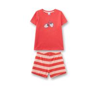 Sanetta Schlafanzug Frotte Erdbeere - 140 / coralle / 70% Baumwolle 30% Polyester