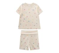 Sanetta Schlafanzug kurz Punkte 80 beige/bunt