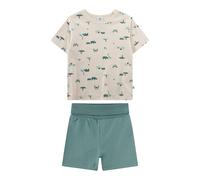 Sanetta Schlafanzug kurz Safari 98 natur/grün