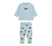 Sanetta - Kid's Pyjama 1/1 222294+222295 - Schlafanzug, Gr. 98, grau (BluePale)
