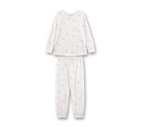 Sanetta - Kid's Pyjama Long 233599 - Schlafanzug, Gr. 104, weiß (WhitePebble)